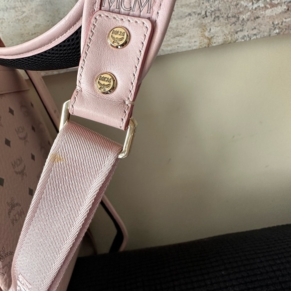 MCM BackPack in Soft Pink OBO - Picture 4 of 7